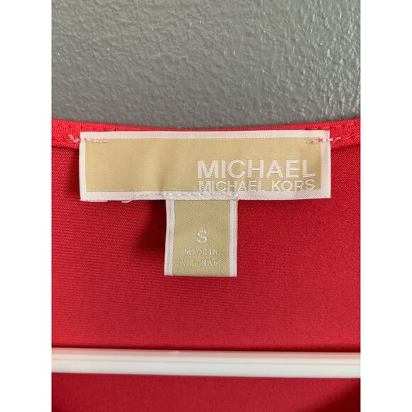 Michael Kors pink/salmon, cut out women’s shirt  - Picture 2 of 3